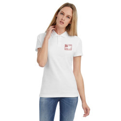 Рубашка поло женская «Разделение труда. Докторро», белая