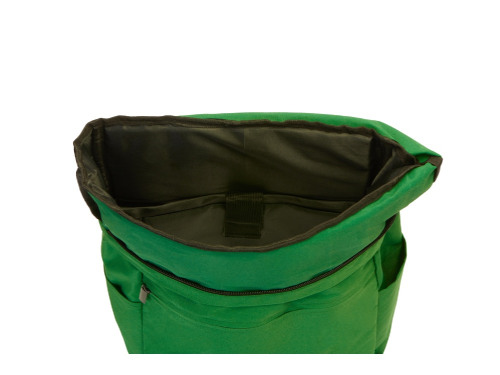 Рюкзак на липучке Vel из переработанного пластика, темно-зеленый