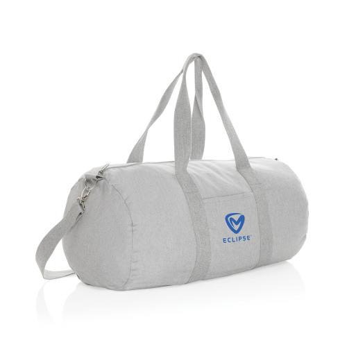 Спортивная сумка Impact из переработанного неокрашенного канваса AWARE™, 285 г/м²