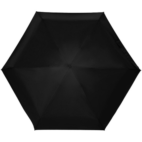 Зонт складной Color Action, в кейсе, черный