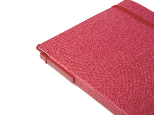 Блокнот с ручкой и набором стикеров А5 Write and stick, красный
