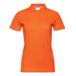 Рубашка поло женская STAN хлопок/полиэстер 185, 04WL, оранжевый