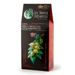 Чайный напиток со специями из серии "La Terra Siberra" с листом ореха маньчжурского 60 гр. (черный)