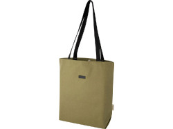 Универсальная эко-сумка Joey из холста, объемом 14 л, оливковый