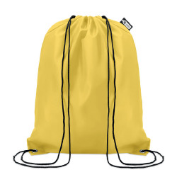 Рюкзак на шнурках (желтый)